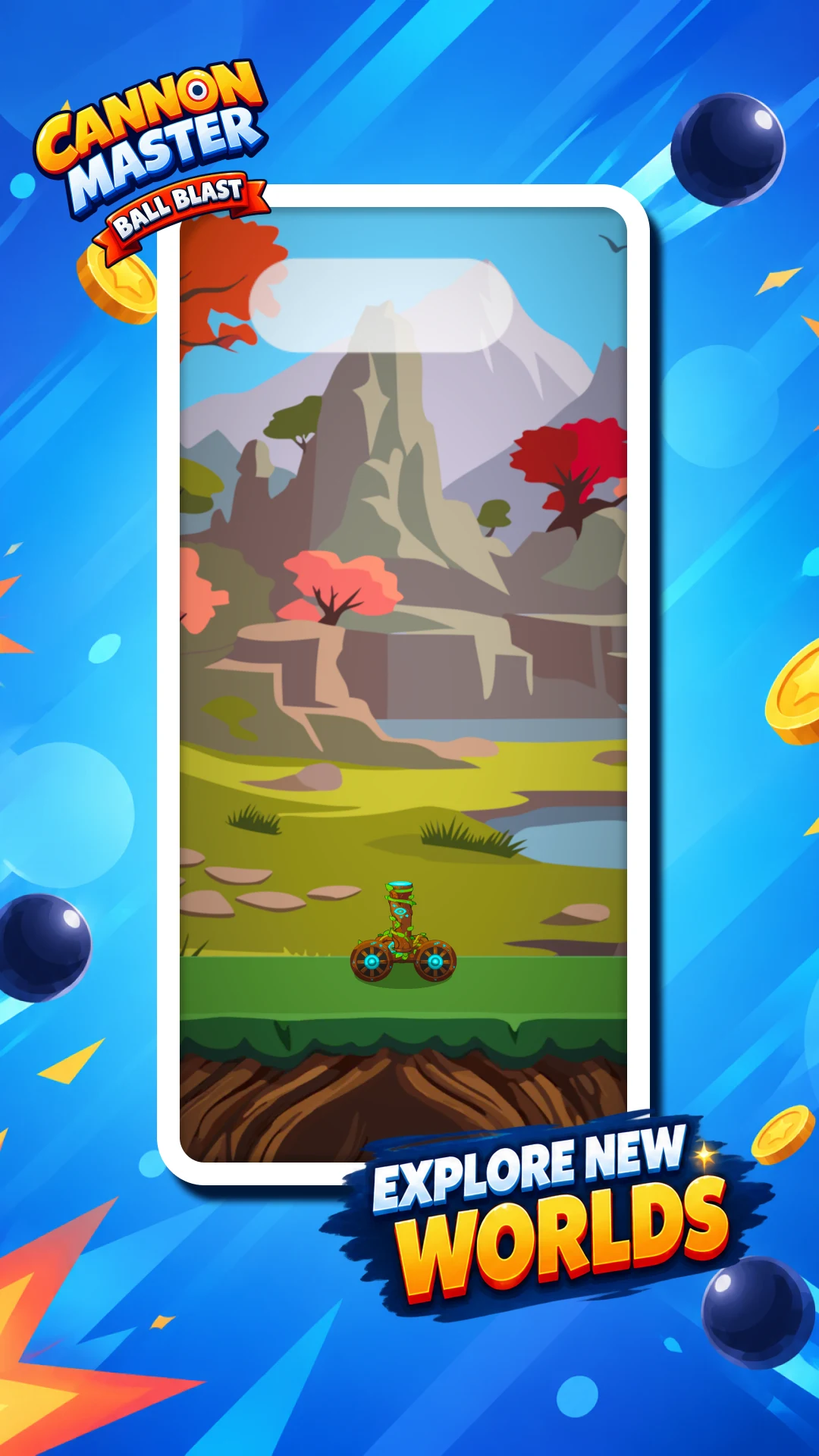 Cannon Master: Ball Blast Game screenshot