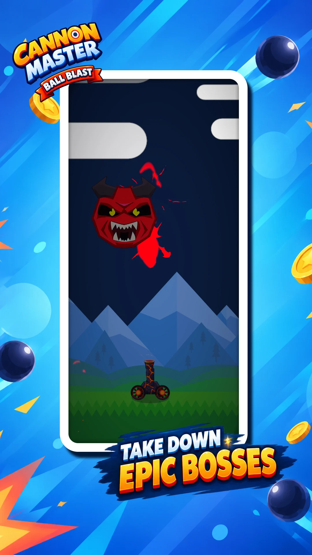 Cannon Master: Ball Blast Game screenshot