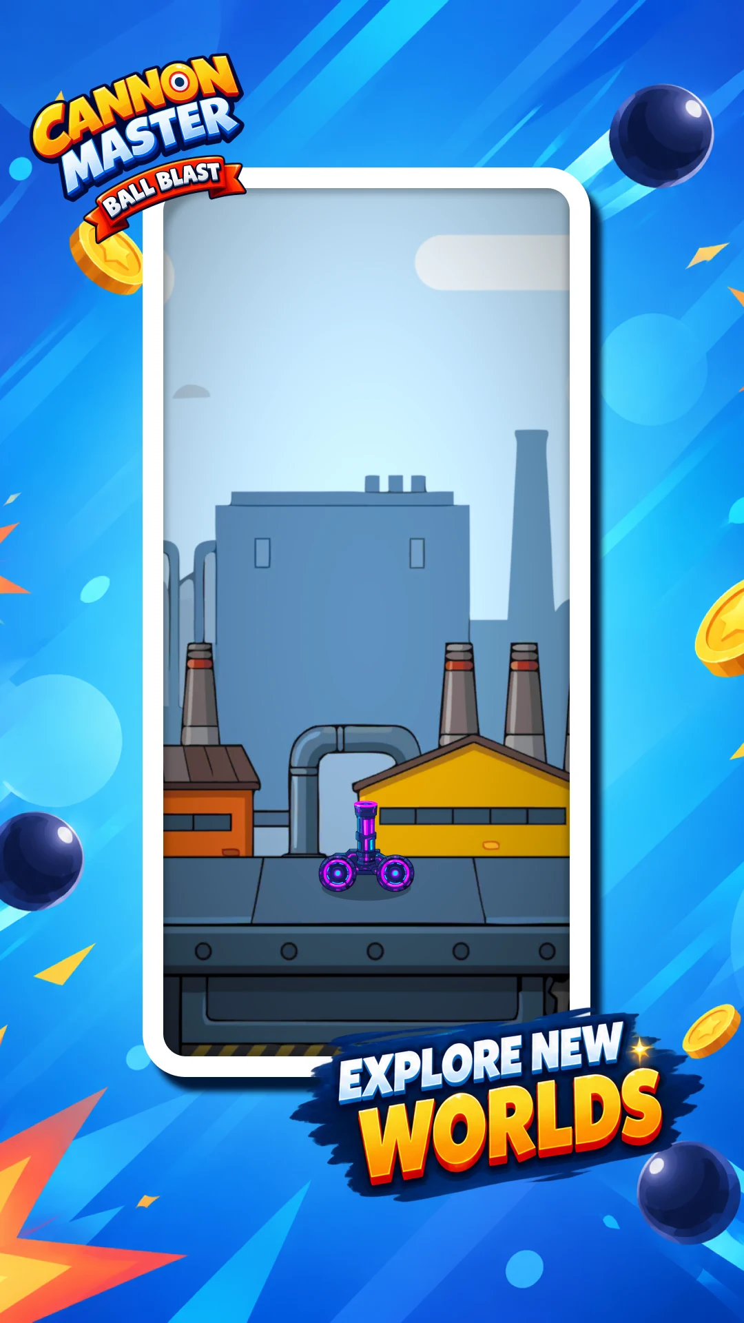 Cannon Master: Ball Blast Game screenshot